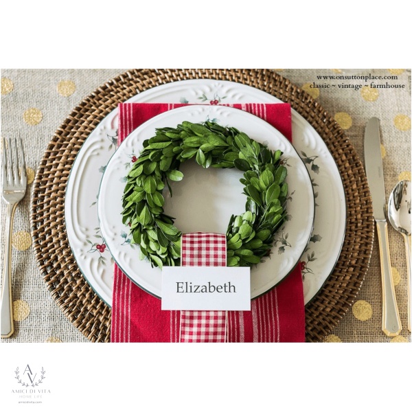 Preserved Boxwood Wreath-CHOOSE 6", 8" OR 10" -Year Round Wreath-Farmhouse Decor-Spring - Image 4